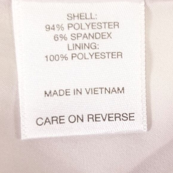 eva.mendes New York & Co. Blush Lined Wrap Skirt Size 6 - Picture 6 of 8